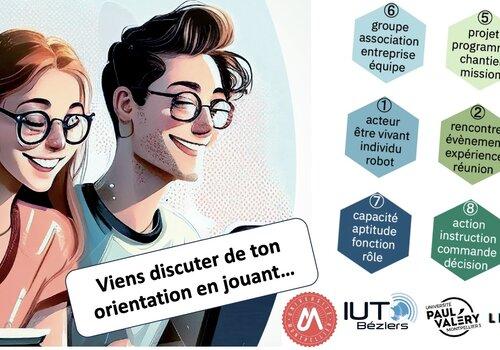 Jeu sur l'orientation Echange entre élèves pour son orientation