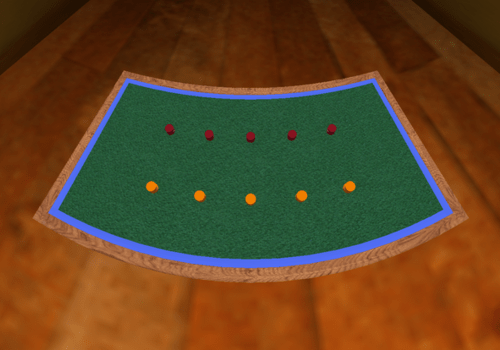 billard relativiste