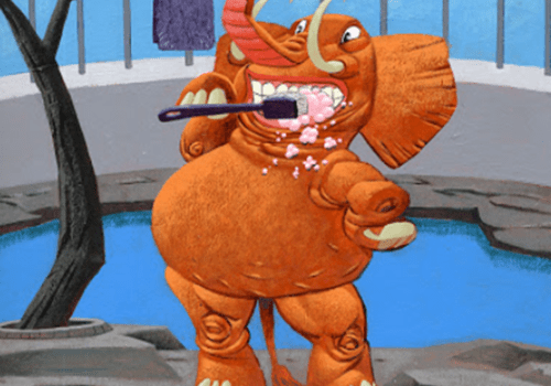 Dentifrice éléphant Dentifrice éléphant