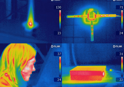 Images thermiques par caméra IR Images thermiques par caméra IR