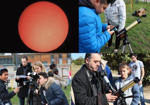 observation demonstration observation solaire