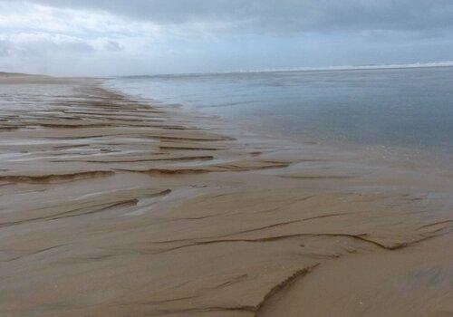 Une vue de la plage à Soustons Soustons-plage