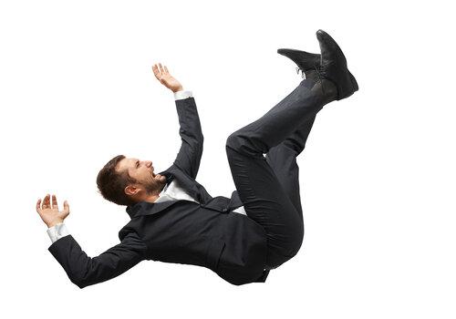 corps en chute