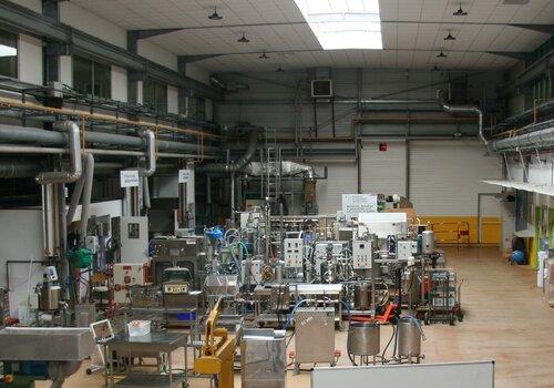 Vue générale de la plateforme de technologie agroalimentaire du Cirad