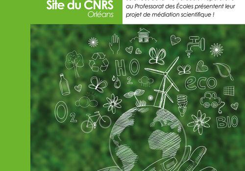 Affiche Environnement avec forêt et titre 