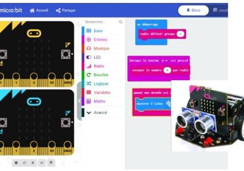 atelier de programmation de carte électronique