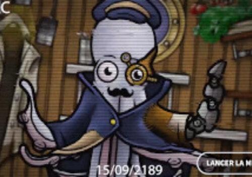 L'appel du professeur Céphalos : escape game numérique Image tirée de l'escape game