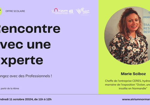 Rencontre avec une experte, Marie Sciboz