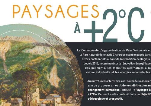 paysages à +2 degrés
