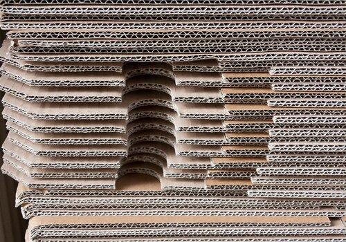 Pile de cartons