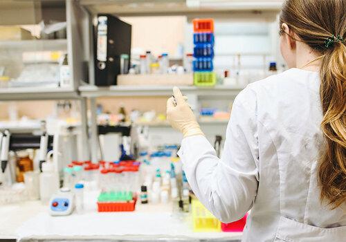 Expérience de chimie