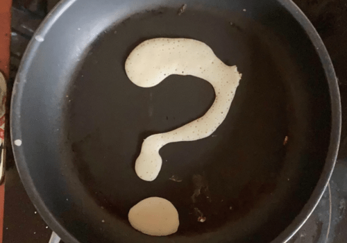 ? dans une poêle - photo issus du site sciences et malice