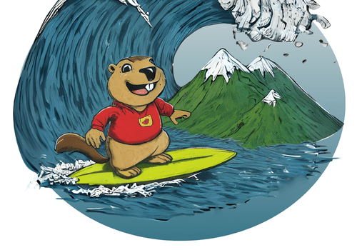Marmotte & Tsunami Même en habitant dans les montagnes, n'oublions pas de regarder la mer...