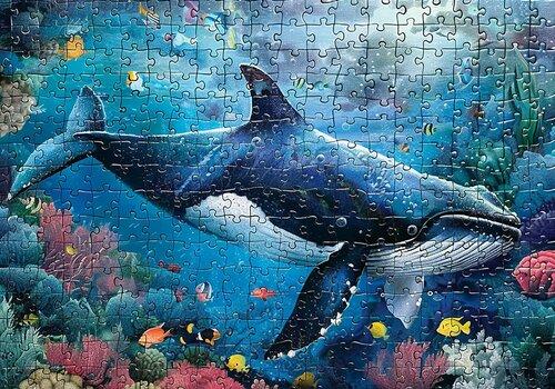 Puzzle baleines Puzzle de baleine