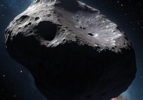 L'eau est elle venue sur Terre par les astéroides Astéroide dans l'espace