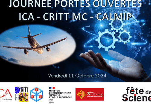 Affiche JPO ECA Affiche JPO Espace Clément Ader
