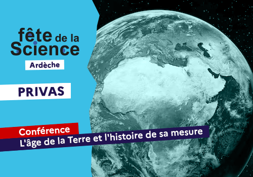 Conférence : L'âge de la Terre et l'histoire de sa mesure -