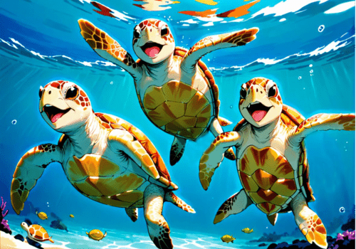 Tortue marine