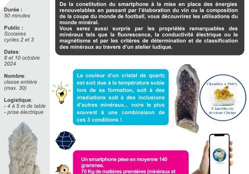 Les minéraux dans notre quotidien et leurs propriétés extraordinaires