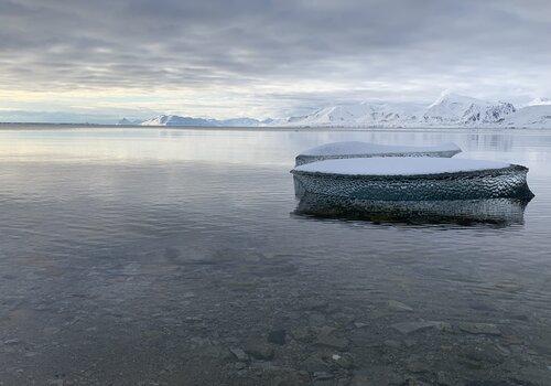 Photo d'une banquise en Arctique Photo d'une banquise en Arctique