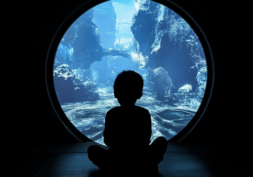 Exploration sous marine en jeux vidéo et casque de réalité virtuelle Exploration sous marine en jeux vidéo et casque de réalité virtuelle
