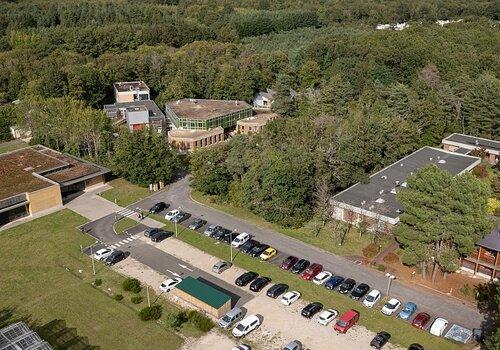 Vue aérienne du site INRAE d'Orléans