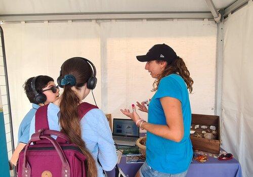 Quiz bioacoustique Quiz acoustique lors d'un stand Naturoscope
