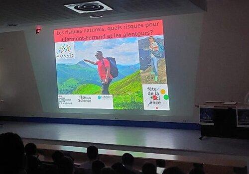 Conférence sur les Volcans d'Auvergne, dans les quartiers Nord, par un conférencier Géologue-Volcanologue