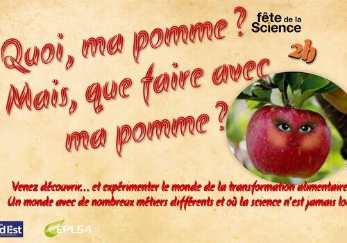Quoi, ma pomme ? Mais, que faire avec ma pomme ? Quoi, ma pomme ? Mais, que faire avec ma pomme ?