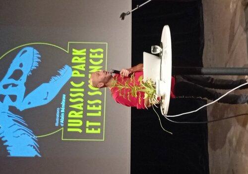 Conférence Jurassic Park J-Sébastien Steyer