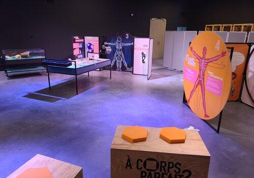 A Corps Parfait..? exposition "A corps parfait" à la Nef des sciences