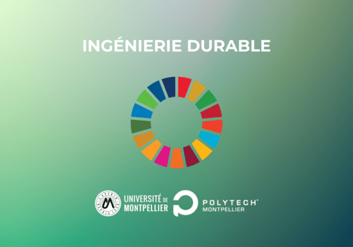 Ingénierie durable Logo en forme de cercle coloré