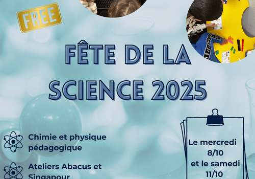 Fête de la science 2025