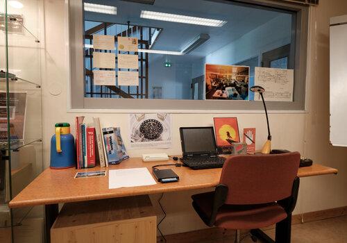 Le bureau dans années 90 pendant la Fête de la Science 2023