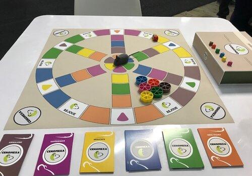Plateau de jeu du Trivial Pursuit