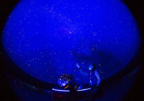 Le planétarium de la Turbine Sciences Le planétarium est l'occasion de profiter d'un voyage inédit !