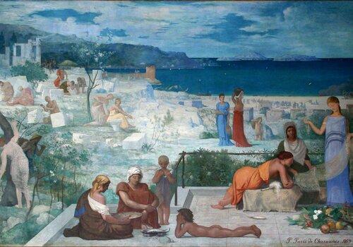 tableau Puvis de Chavannes Marseille grecque
