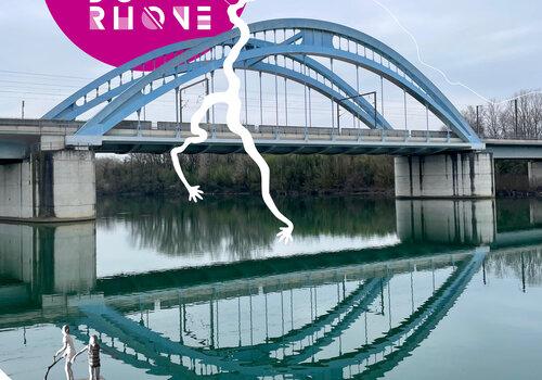 Affiche de la 9ème édition de Dans les bras du Rhône
