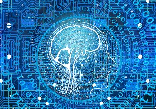 illustration cerveau et intelligence artificielle