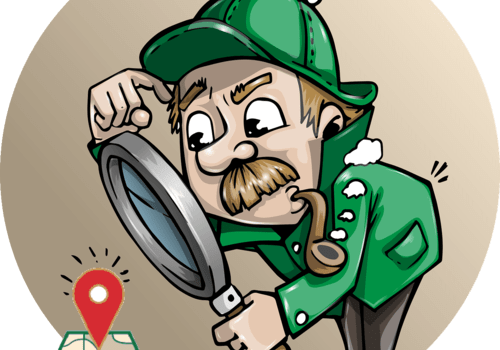 Inspectez ce que votre historique de localisation révèle sur vous detective avec loupe