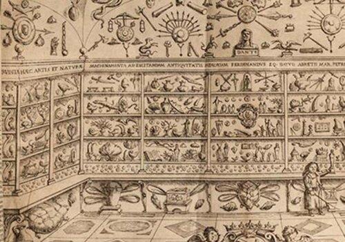 Museo Cospiano, gravure sur cuivre de Lorenzo Legati, Bologne 1677 ca