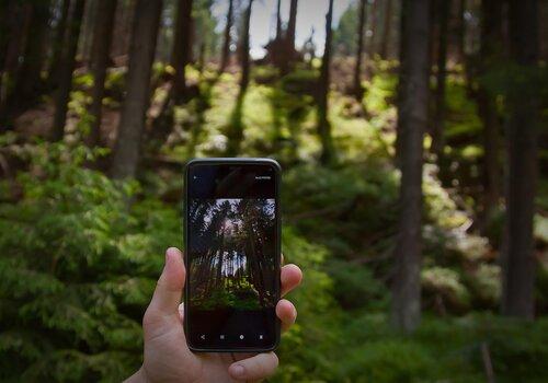 Smartphone et nature Smartphone et nature