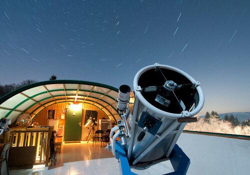 Photographie de l'Observatoire de la Lèbe