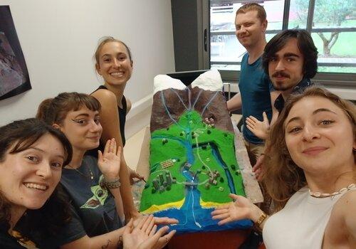 Equipe Nous v'EAU, tous les chemins mènent à l'océan Maquette Nous v'EAU et ses 6 concepteurs