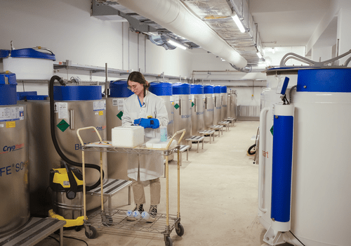 Photo de la biobanque du CIRC