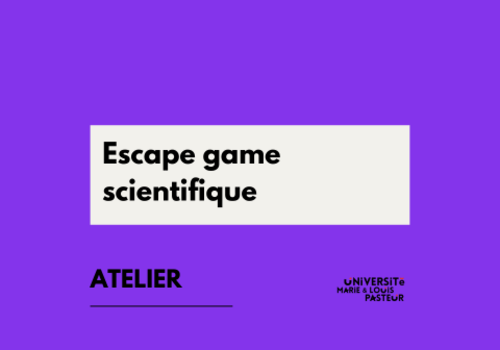 Escape game scientifique