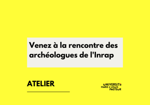 Venez à la rencontre des archéologues de l'Inrap