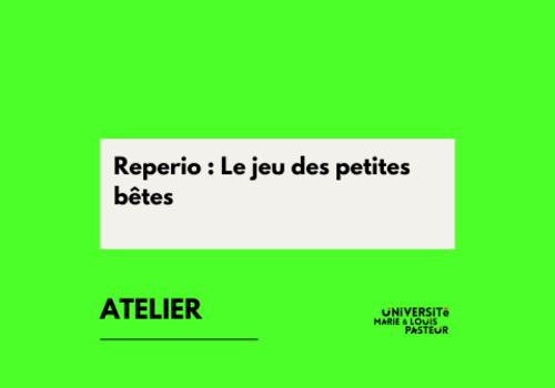 Reperio : Le jeu des petites bêtes.