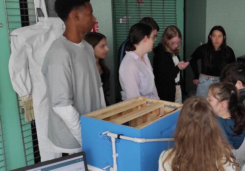 Atelier Bee Connected avec le lycée Jacques Coeur de Bourges