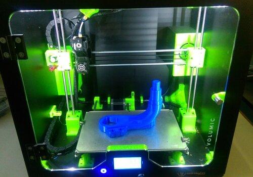 Impression 3D d'une pièce prototype de fusée de roue
